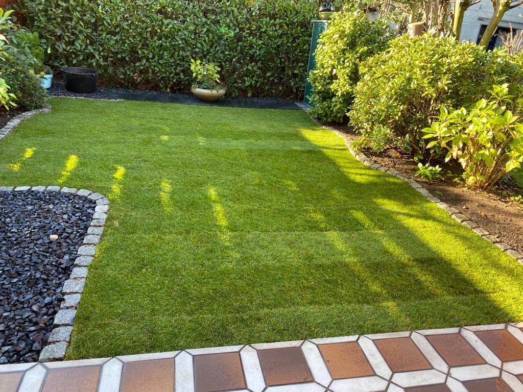 Rollrasen & Pflasterung